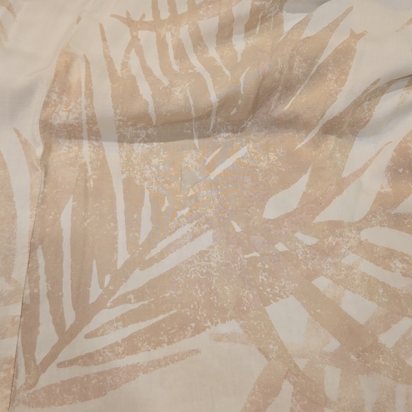 Z SUPPLY LIDO MAXI DRESS PALM LEAF PRINT IN CREAM AND TAN . SIZE X-SMALL. - Picture 9 of 9